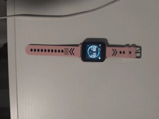 Orologio intelligente rosa per bambina