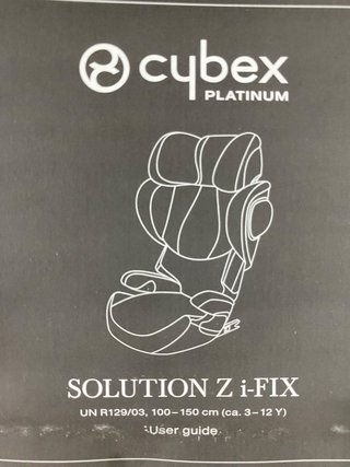Silla Cybex Platinum Negra
