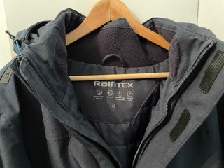 Abrigo C&A Invierno Talla XL Azul grisaceo