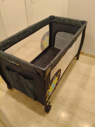 Cuna de viaje Asalvo con colchón