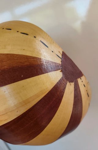Mini Laúd Árabe Madera Artesanal.Nuevo a estrenar.