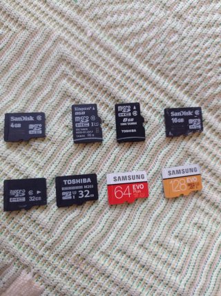 Lote Tarjetas Micro SD