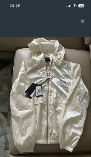 Chaqueta Armani Exchange Blanca Nueva