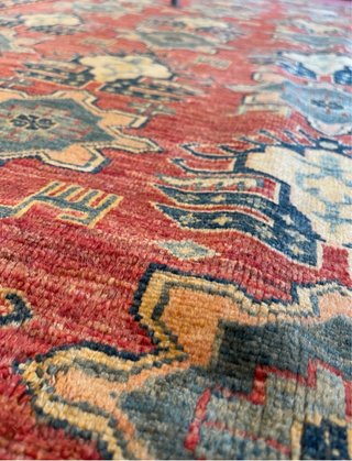 Alfombra Kazak Afganistán 250x185 Lana