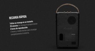 Altavoz Marshall Tufton Negro