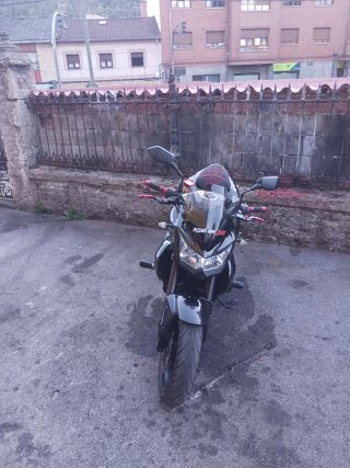 Kawasaki Z750 Negra