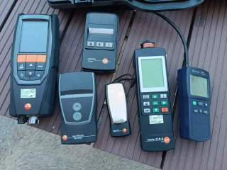 Testo 320 analizador combustión + impresora
