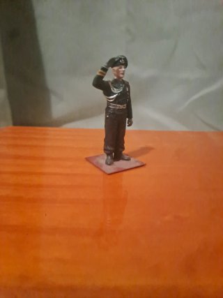 Figura plomo Tanquista Alemán 2GM