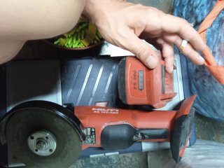 Radial a batería Hilti AG 125-A22