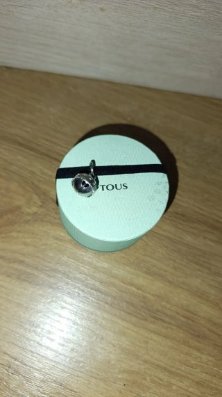 Pendientes Tous Oso Rosa Plata