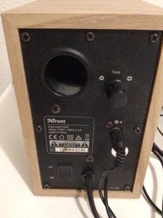 Altavoces Trust 30W Madera