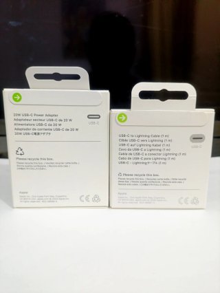 Cargador iPhone Apple USB-C 20W y Cable Lightning