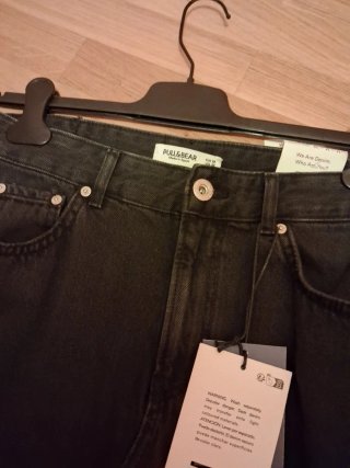 Falda larga Pull&Bear negra