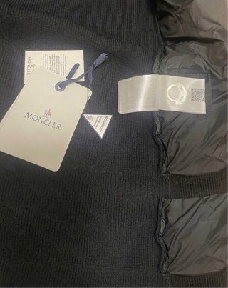 Giacca ibrida Moncler nera