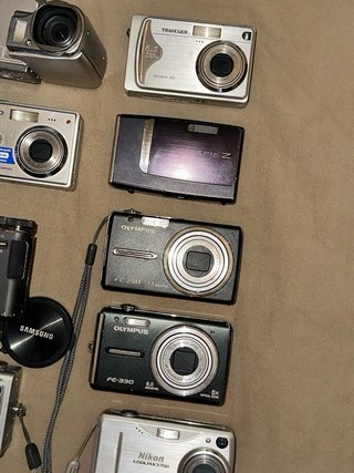 Lote de cámaras digitales