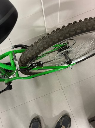 B-PRO 24 Bicicleta Montaña Verde junior