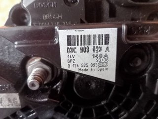 Alternador 03c903023a volkswagen touran 9191
