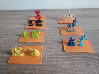 FIGURAS MINIATURA NAPOLEON Y SEÑOR DE LOS ANILLOS