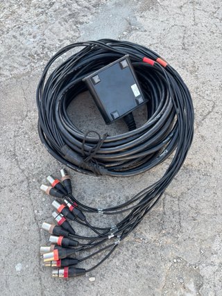 Cordial Multicore CYB C 8/4 30m 2 und, precio unit