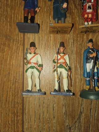 9 Figuras de Plomo Militares historicos