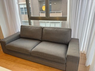 Sofá KIVIK 3 plazas Ikea Gris