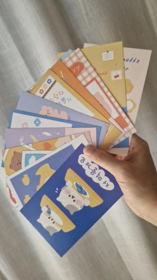 Lote Postales Kawaii