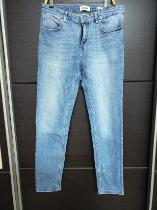 Pantalón vaquero Pull & Bear hombre azul