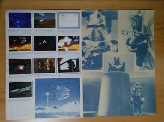 Álbum de cromos Galáctica y V lote