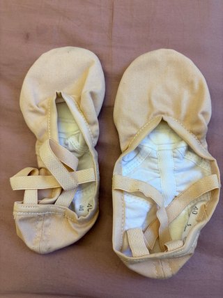 Zapatillas Ballet/Danza Beige Talla 40