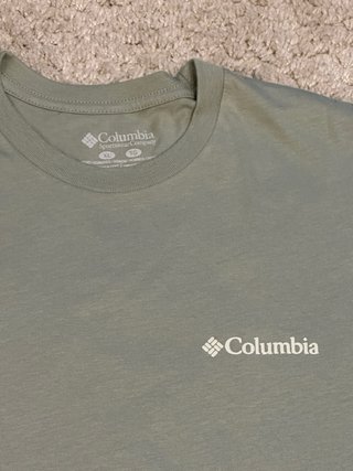 Camiseta Columbia Verde Talla XL