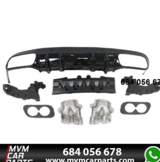 Difusor Trasero Mercedes W205 Coupe 2019+ Look E53