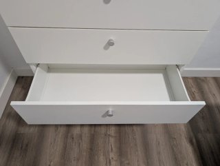 Cómoda 6 cajones Ikea blanca