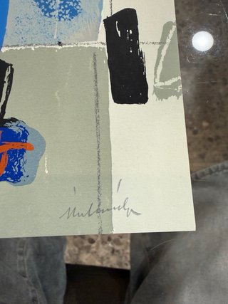 Serigrafía Original Joaquín Michavila Firmada PA