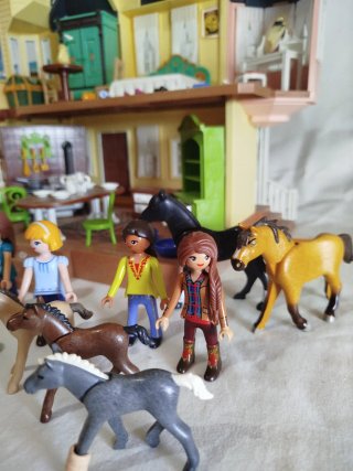 Playmobil Casa Spirit 9475 y 9476