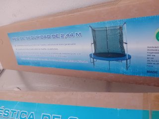 Cama elástica 2,44m Acero