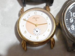 Lotto di 5 Orologi Vari per Riparazione