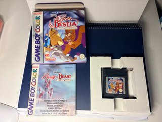 La Bella y la Bestia Game Boy Color Completo