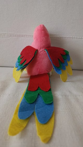 Loro arcoíris peluche