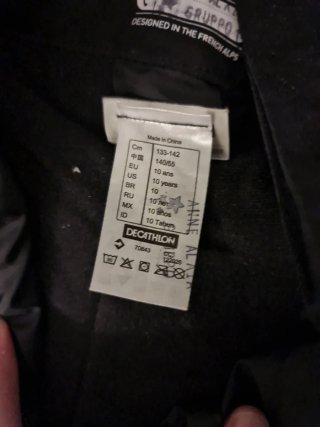 Pantalón da sci Wed'Ze Decathlon 10 anni