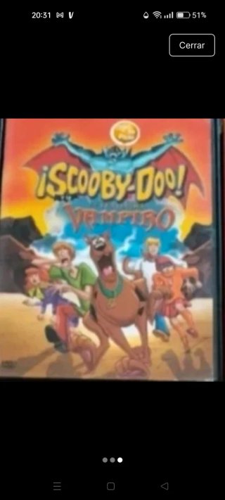 DVD Scooby Doo: La Carrera de los Monstruos