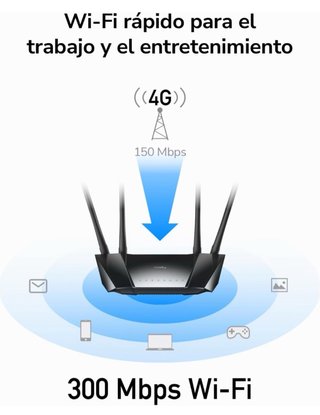 Router Cudy 4G LTE N300 Wi-Fi
