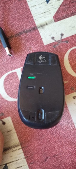 Ratón y receptor Logitech