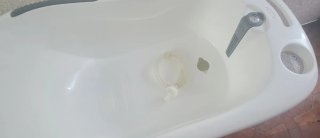 Bañera para bebé con soporte