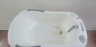 Bañera para bebé con soporte