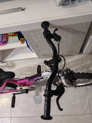 Bicicleta infantil 16 pulgadas rosa