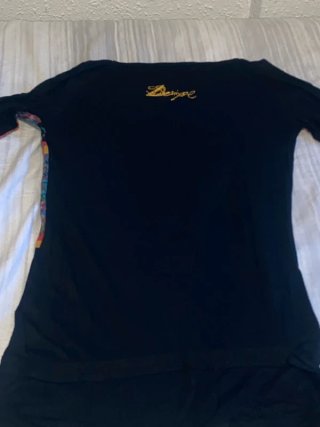 Camiseta Desigual manga larga estampada