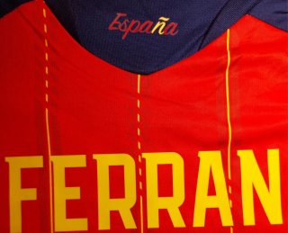 Camiseta España Ferran 7 Adidas (Dos estrellas)