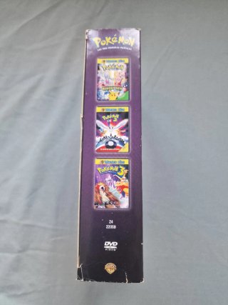 Trilogía Pokémon DVD Las Tres Primeras Películas