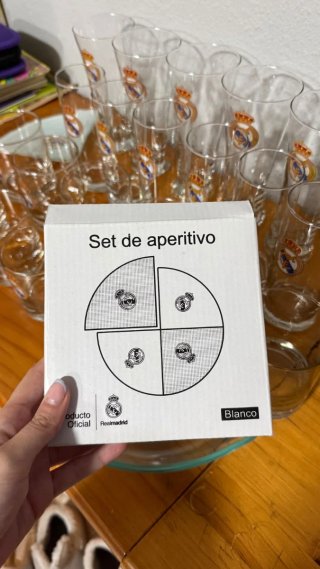 Pack Vasos Real Madrid