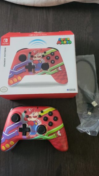 Mando HORI Wireless Super Mario Switch